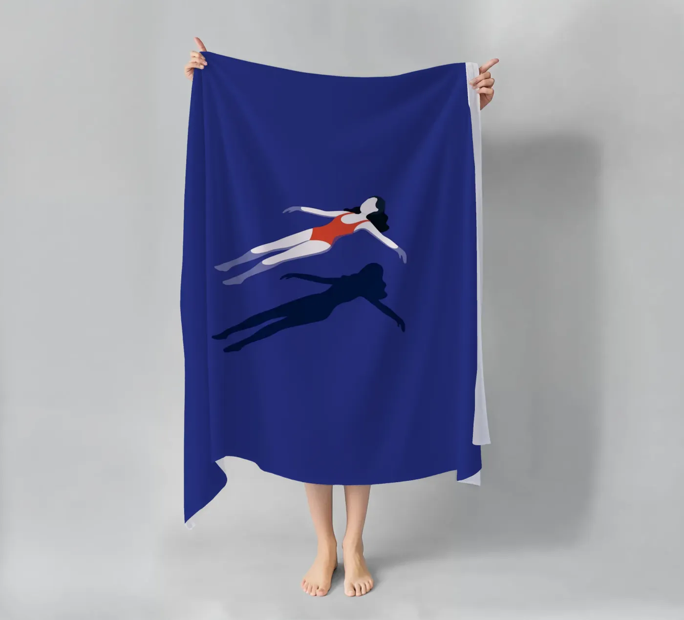 Schwerkraft Strandtuch von Tamsen Design