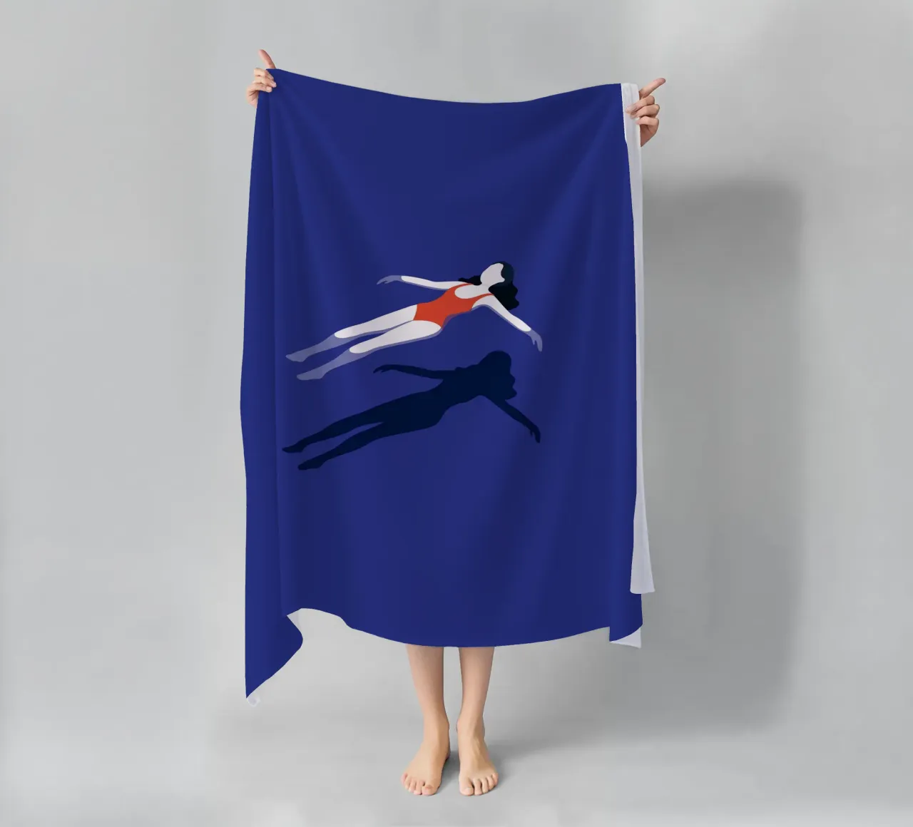 Schwerkraft Strandtuch von Tamsen Design