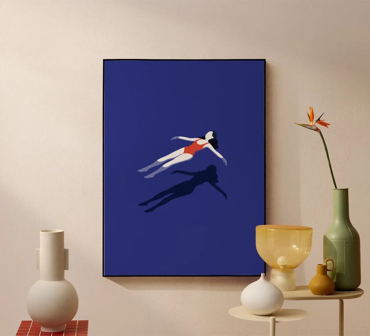 Zwaartekracht acryl van Tamsen Design