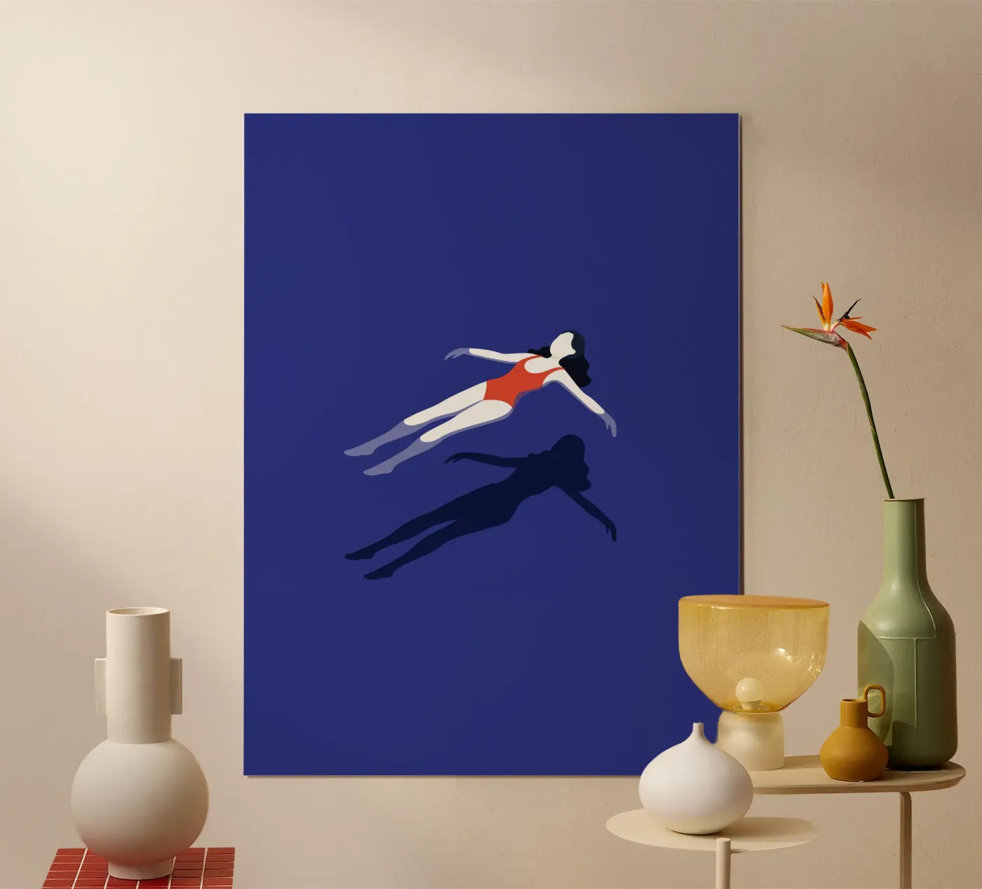 Gravity poster by Tamsen Design