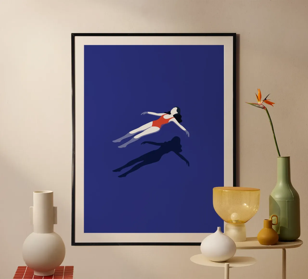 Gravity poster by Tamsen Design