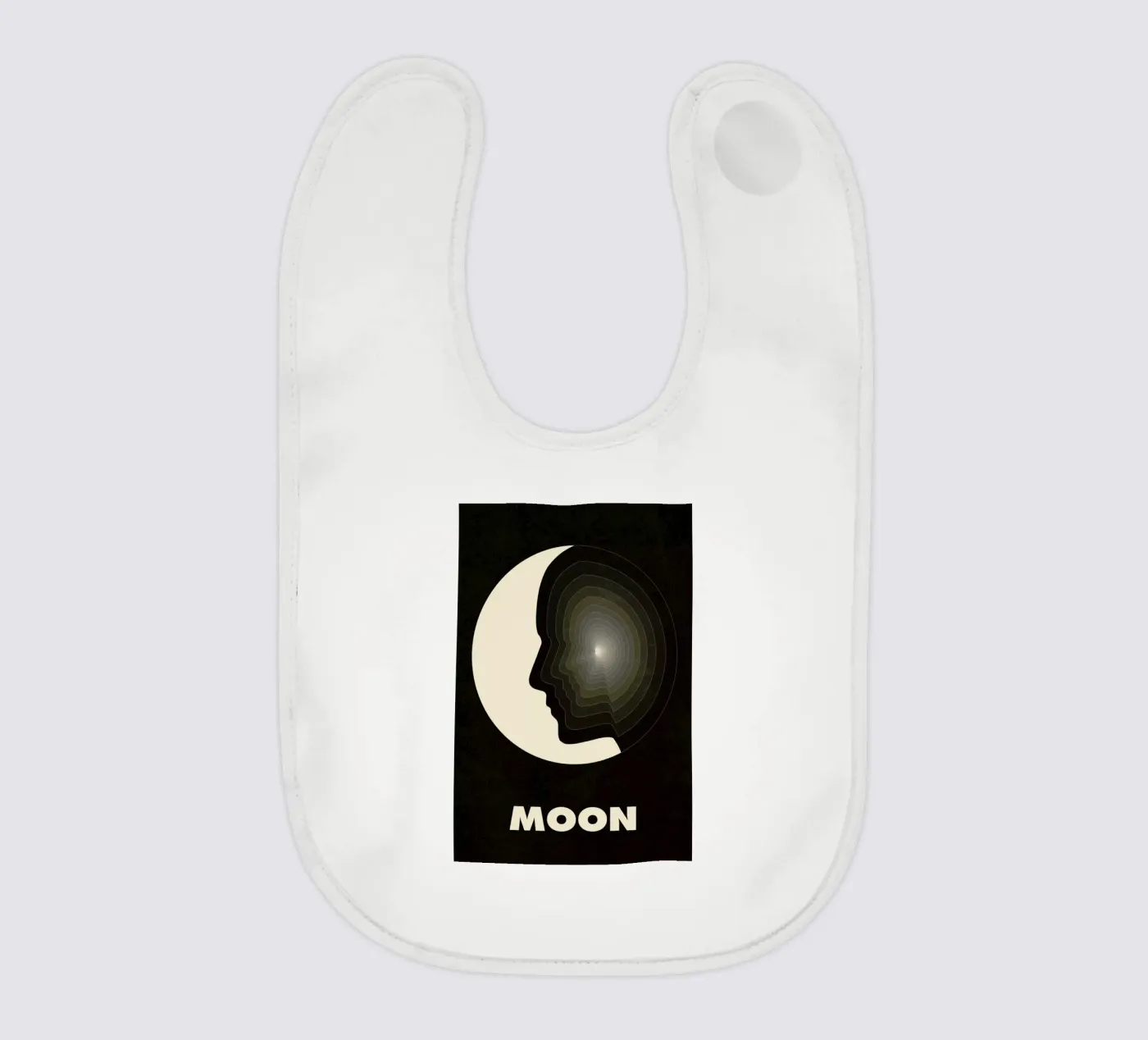 Moon baby bib by Excites