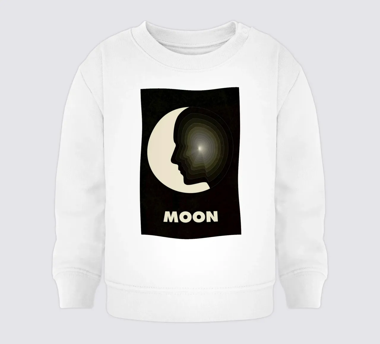 Moon felpa neonato da Excites
