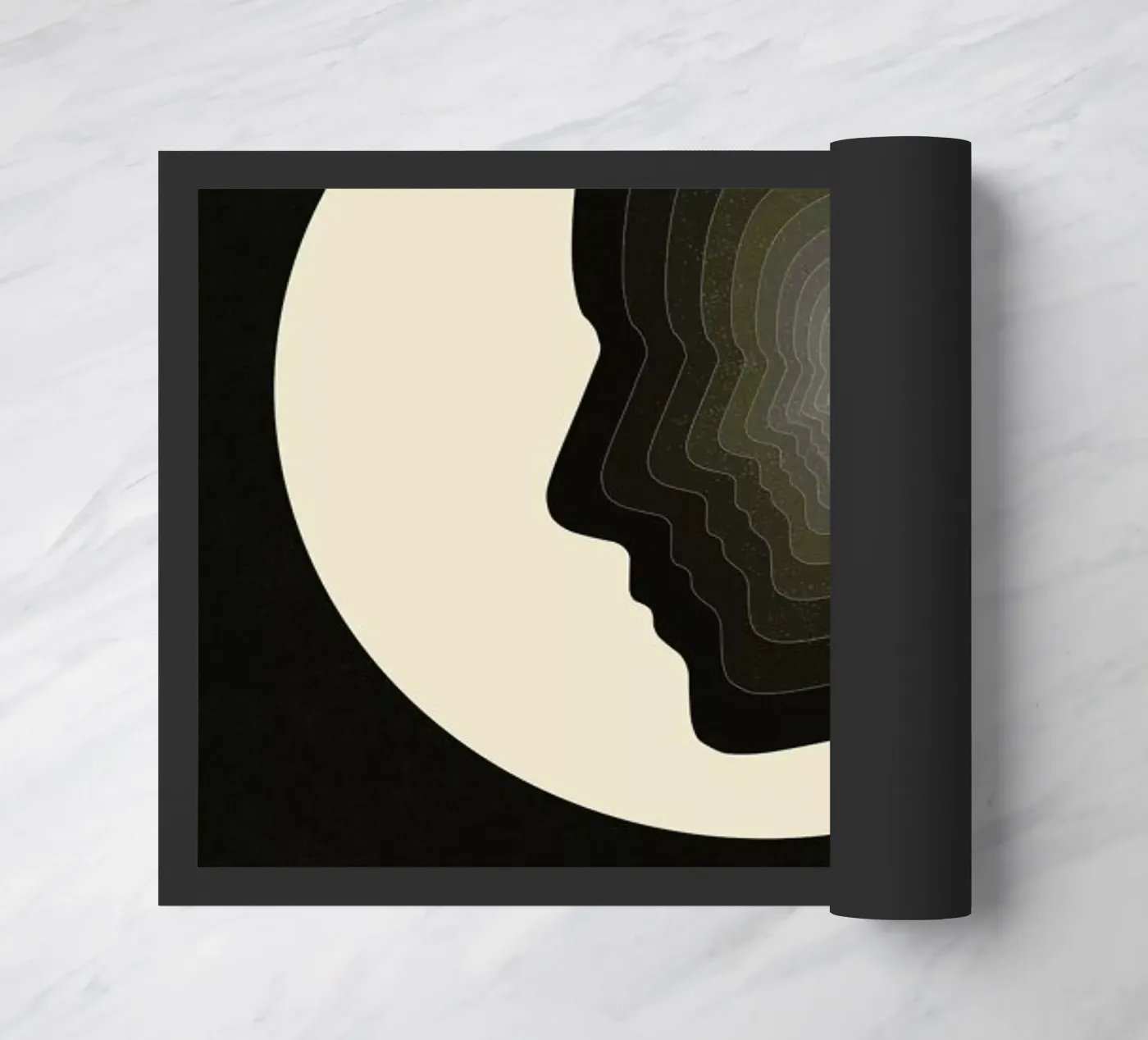 Moon Fußmatte von Excites