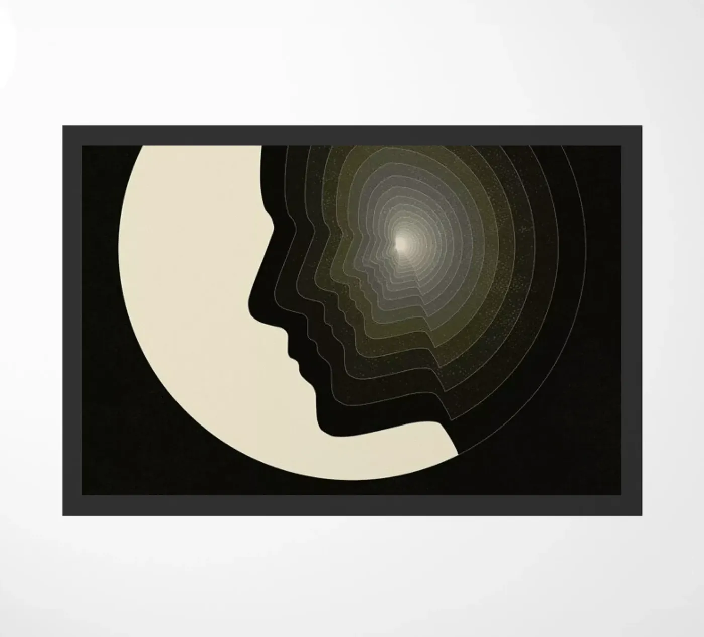 Moon Fußmatte von Excites