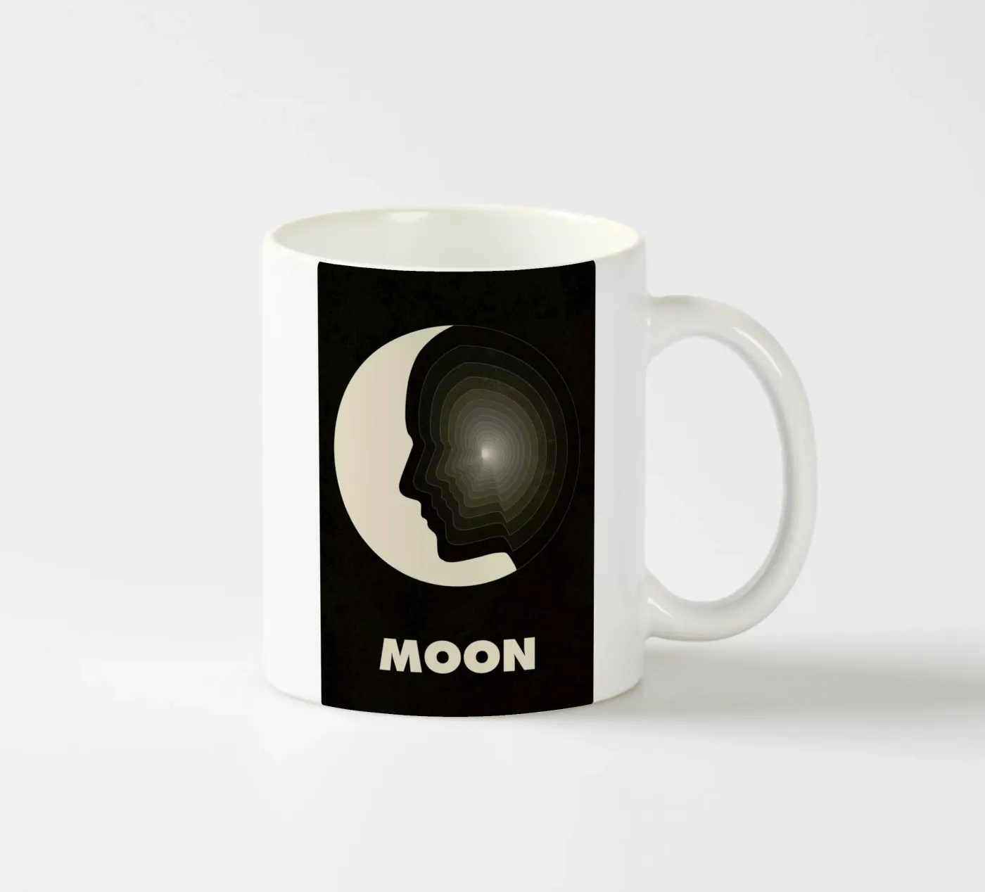 Moon ceramic mug by Excites