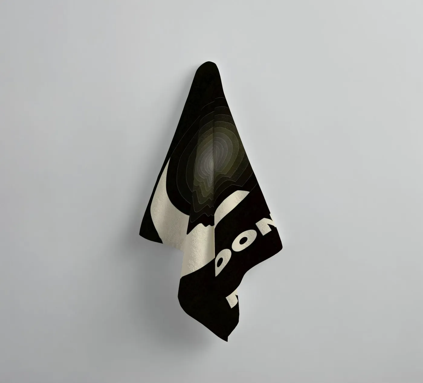 Moon badhanddoek van Excites