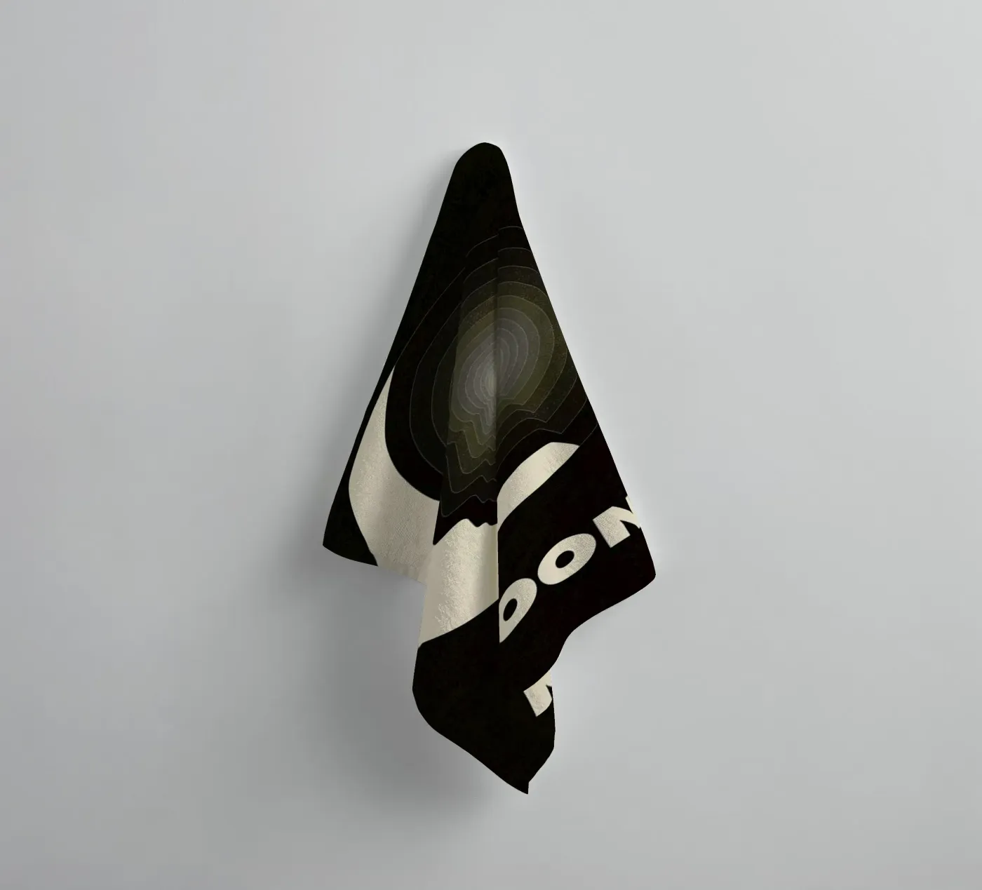 Moon badhanddoek van Excites