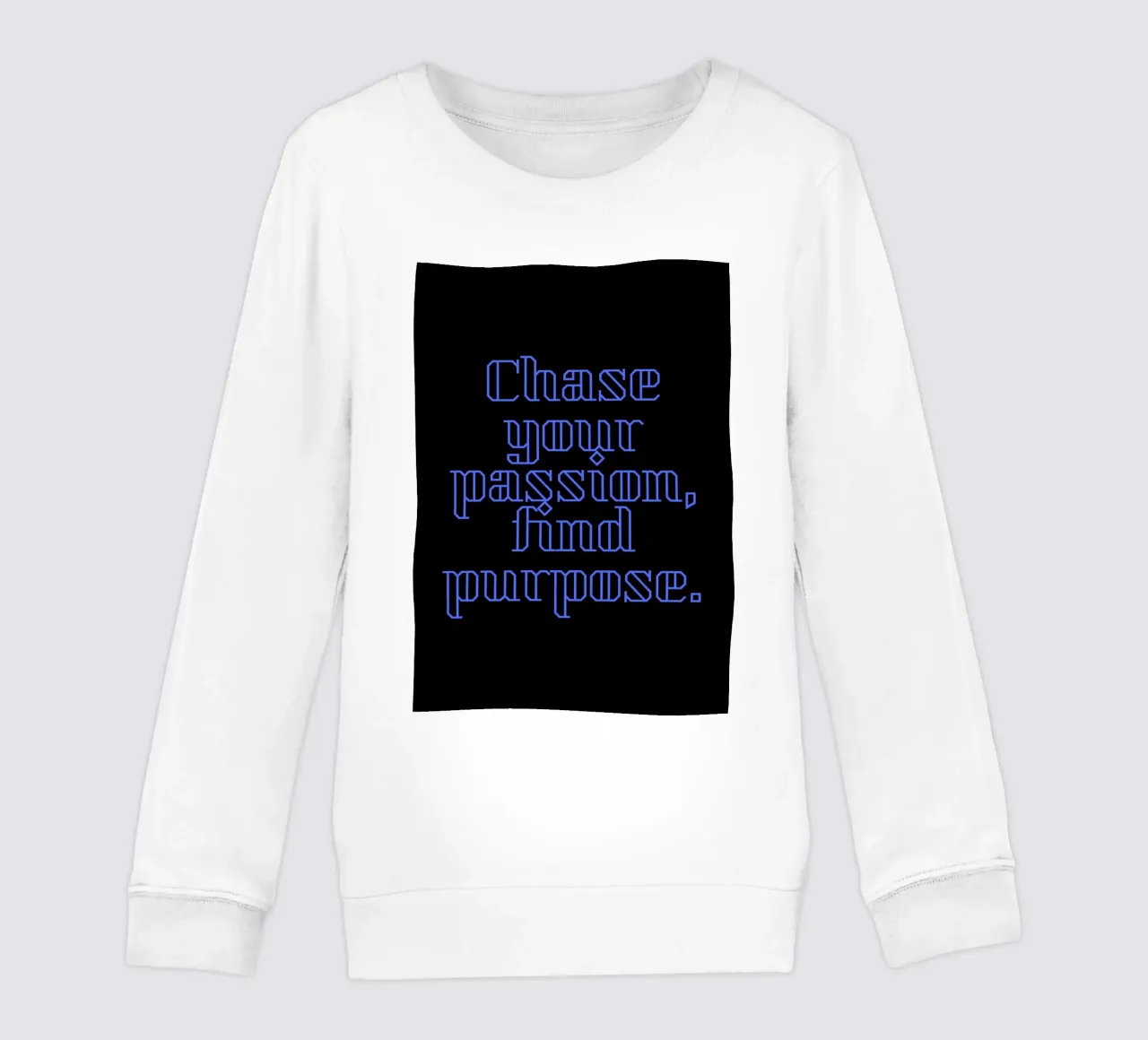 Persigue tu pasión, encuentra tu propósito sudadera para niño de Artistic-shop