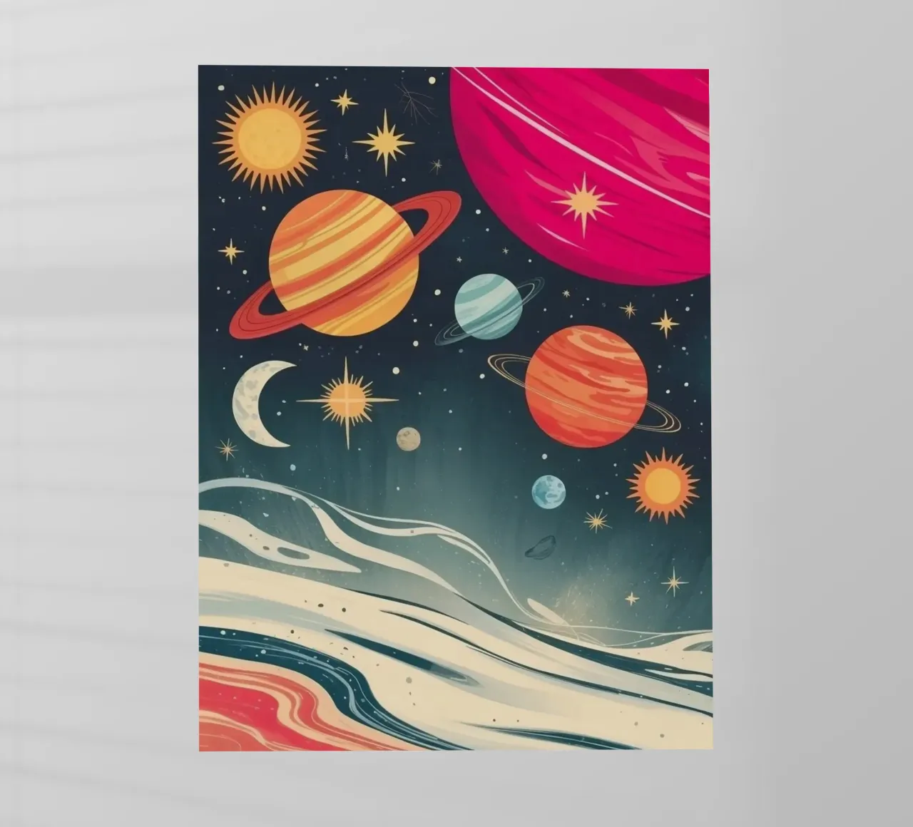 PLANETS pellicola backlit da FELICIA