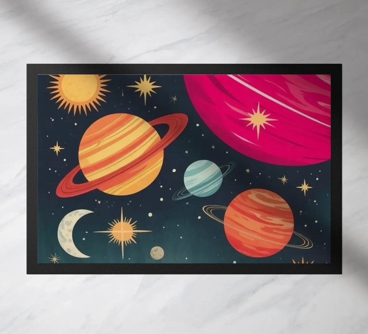 PLANETS doormat by FELICIA