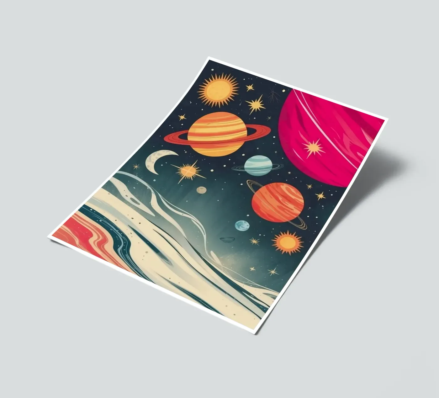 PLANETS stickervel van FELICIA