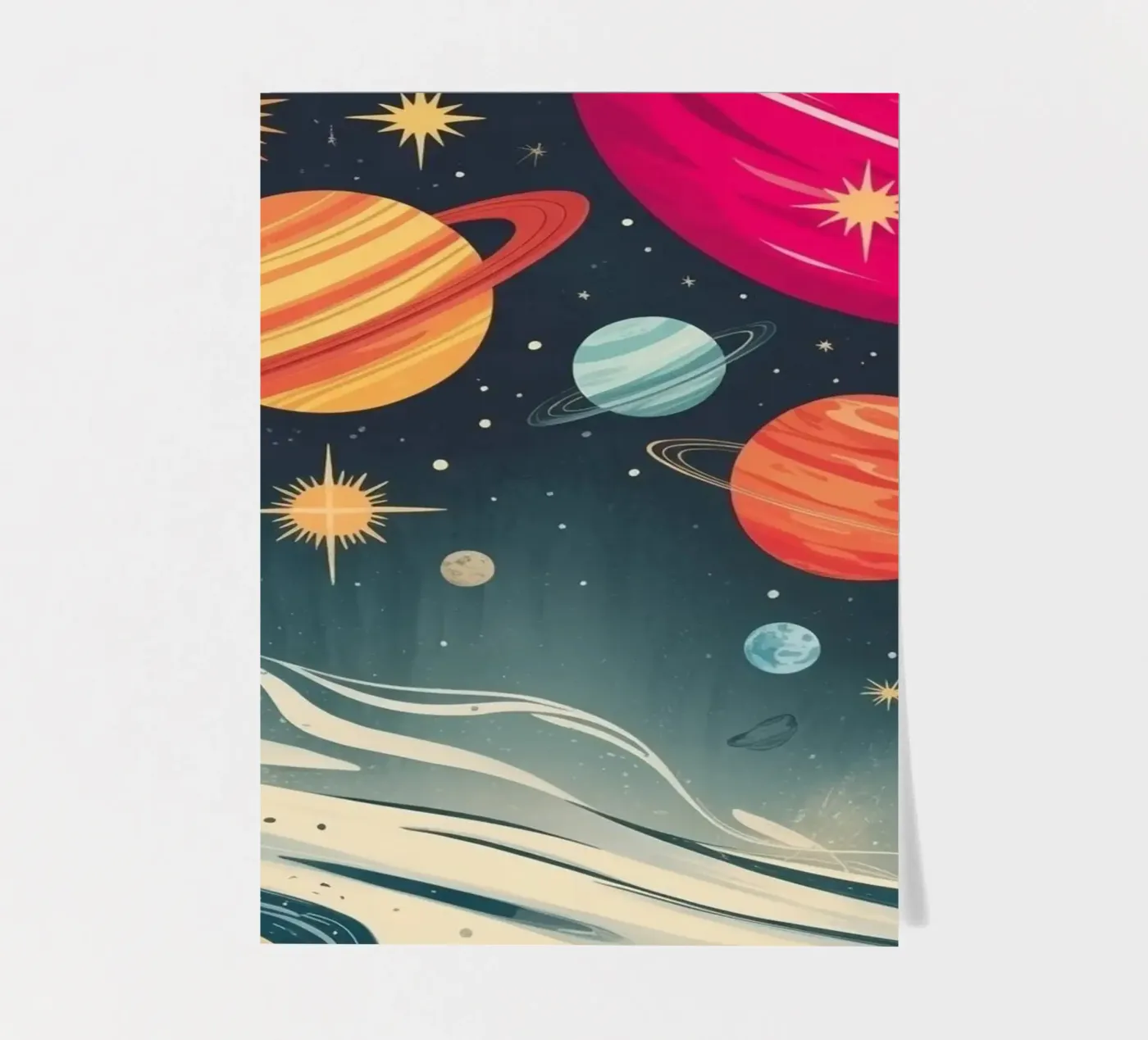 PLANETS stickervel van FELICIA
