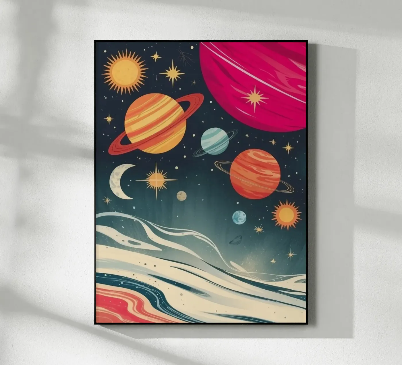 PLANETEN Acryl-Glas von FELICIA