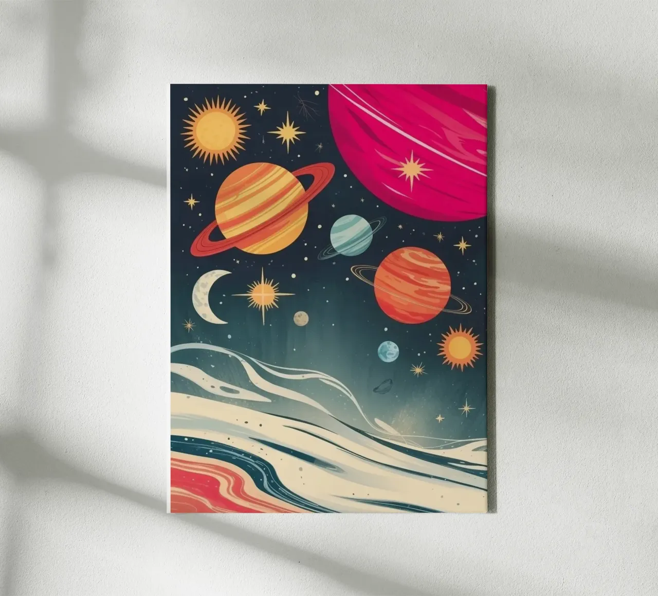 PLANETS tela da FELICIA