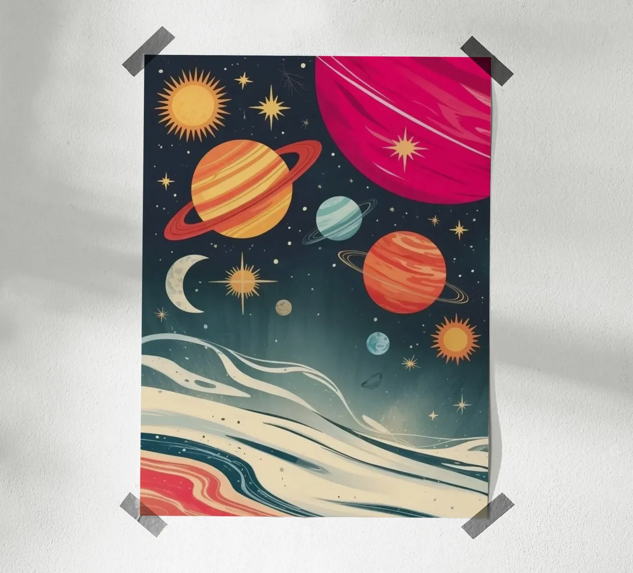 PLANETS poster van FELICIA