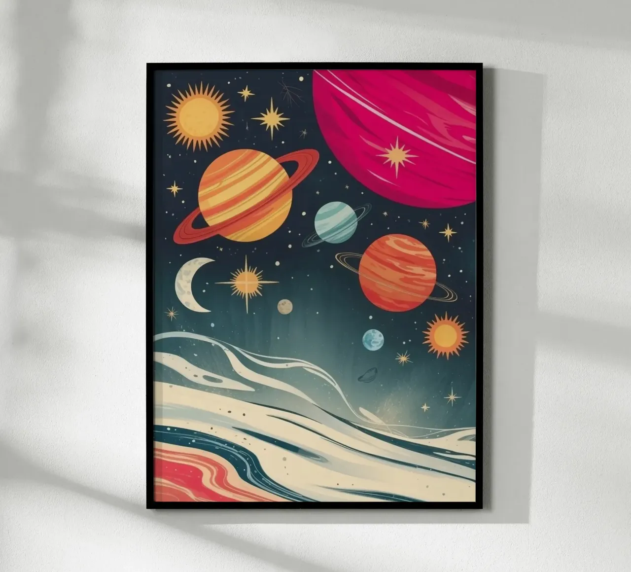 PLANETS poster van FELICIA