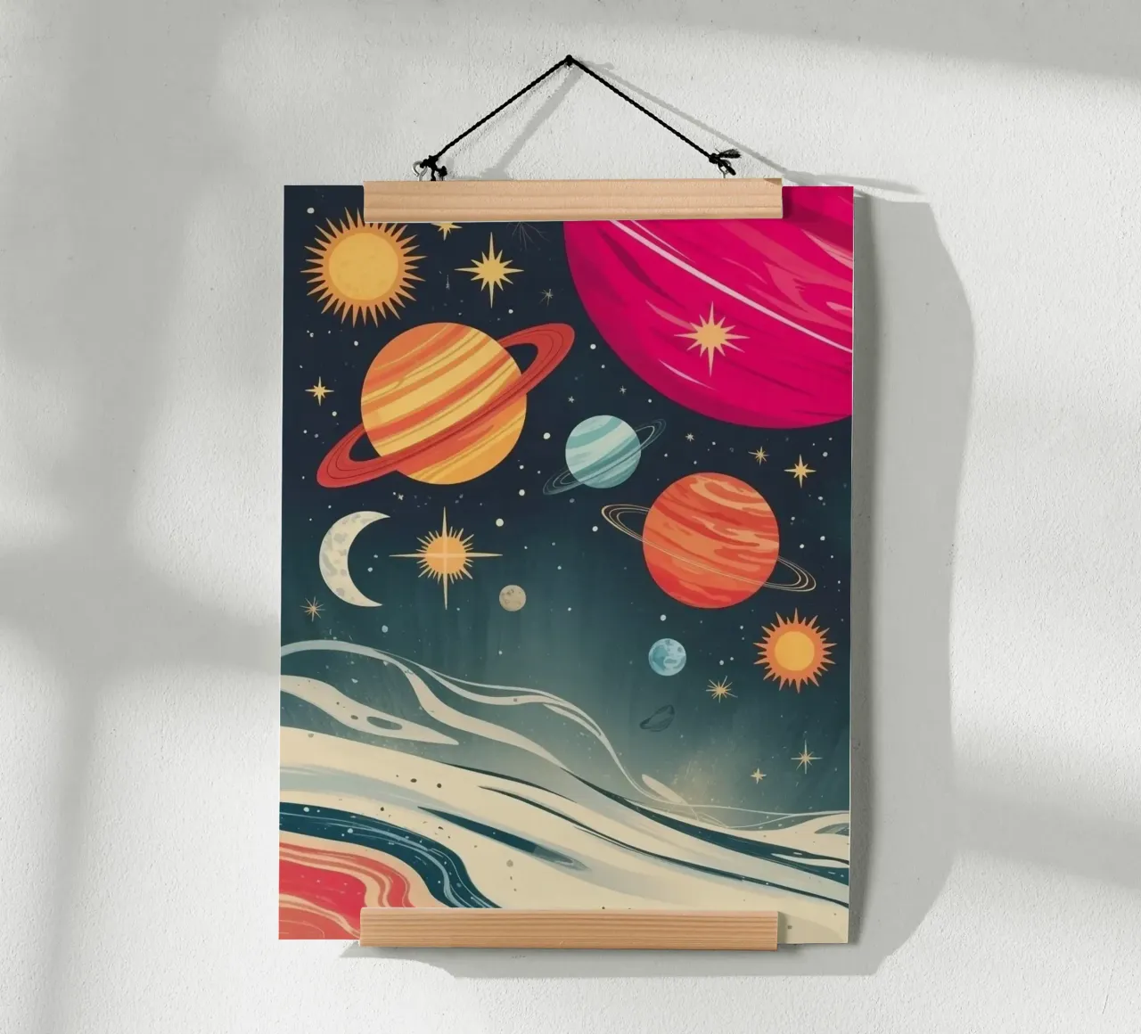 PLANETS poster van FELICIA