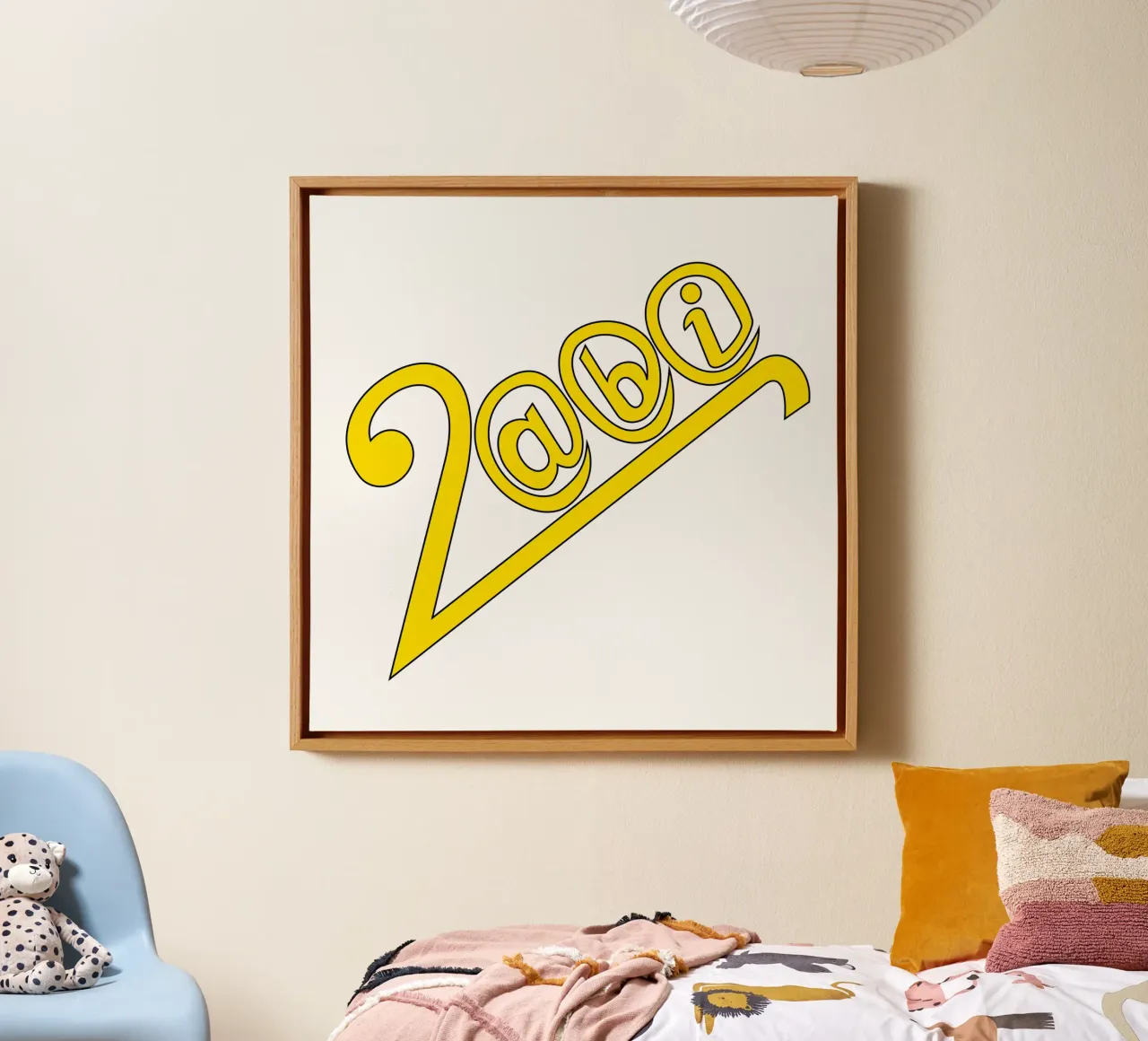 Abilogo 2000 (Original diagonal) canvas met Baklijst van Kolleg St. Blasien