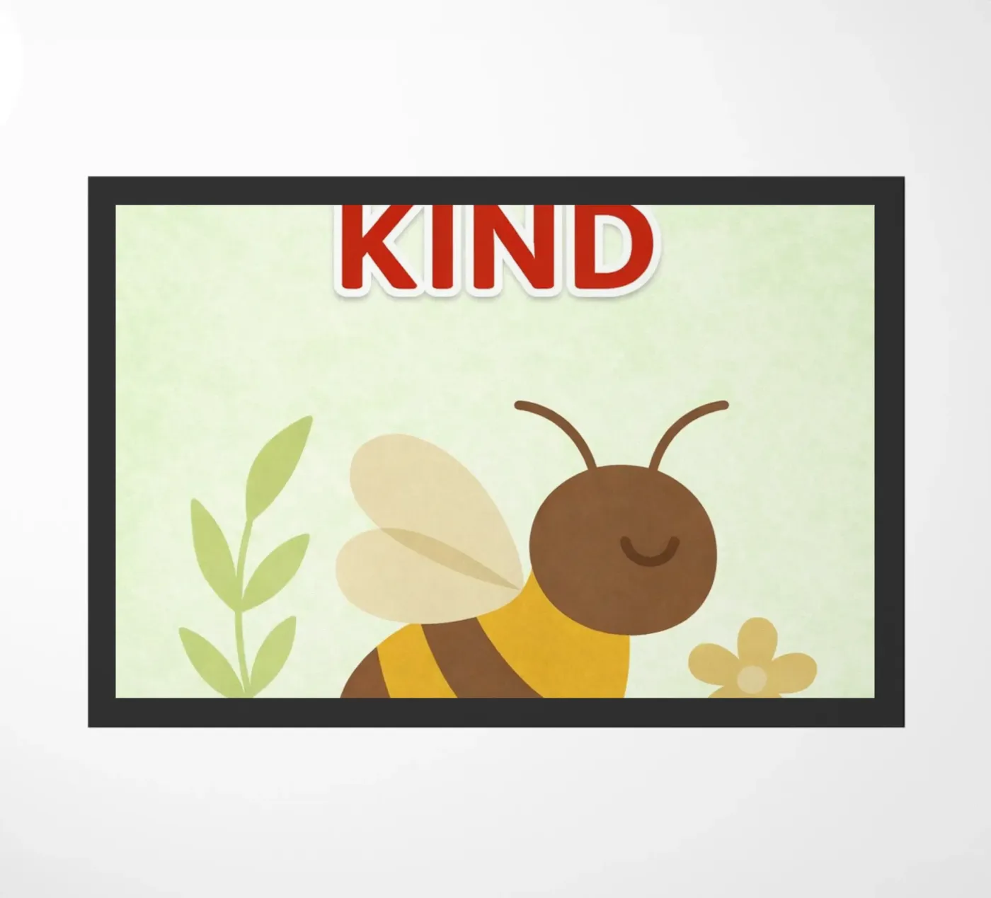 bee kind paillasson de the gan gan