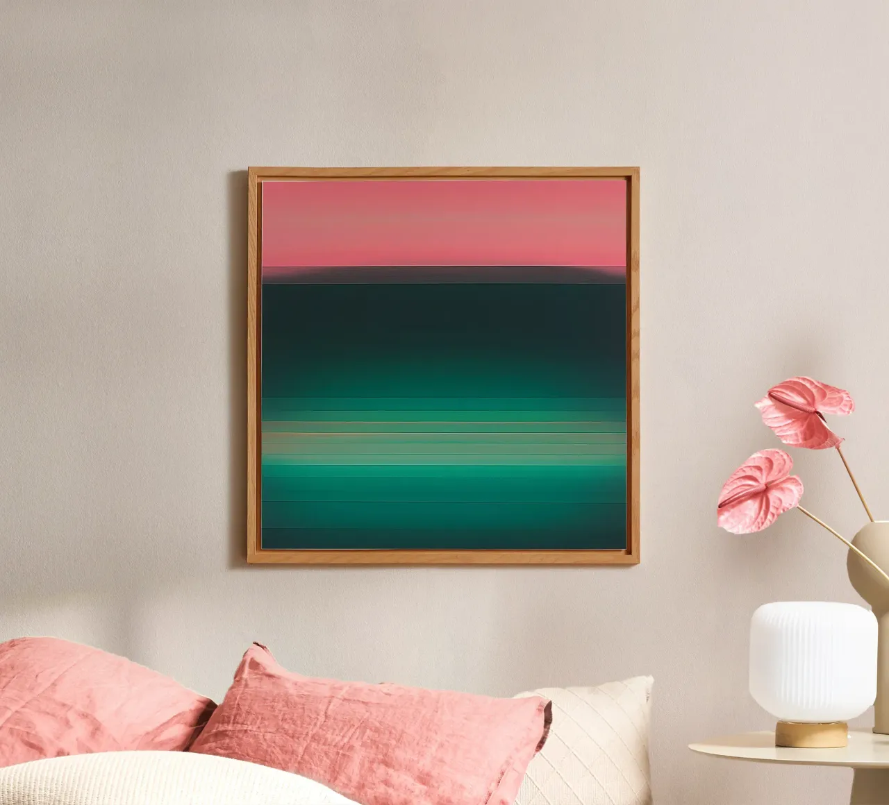 Modern gradient design alu-dibond by Little Things