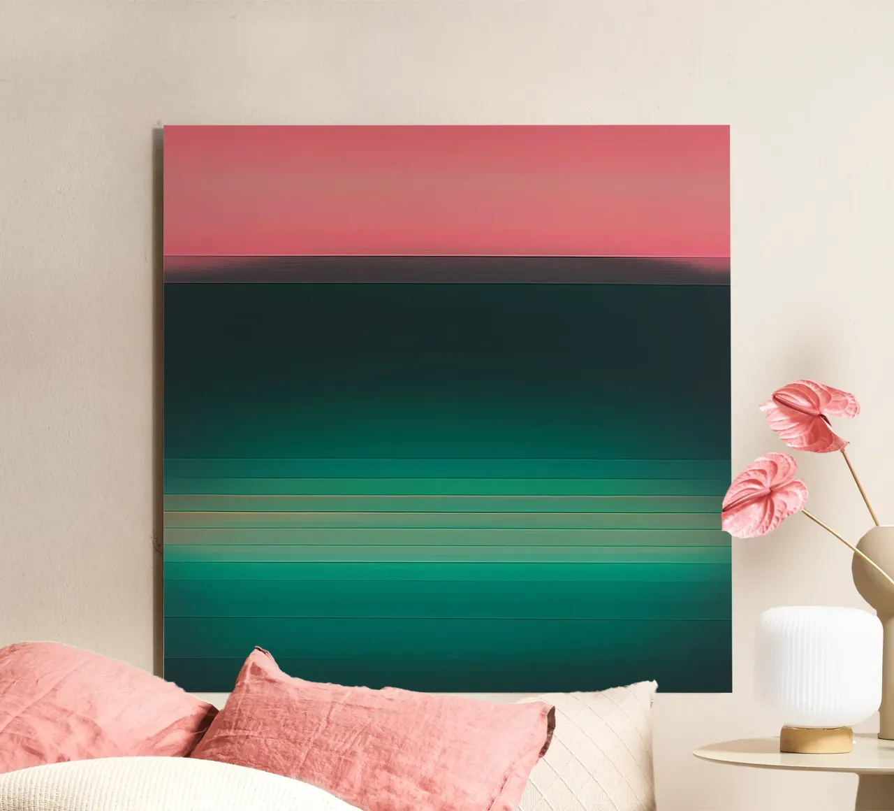 Modern gradient design alu-dibond by Little Things