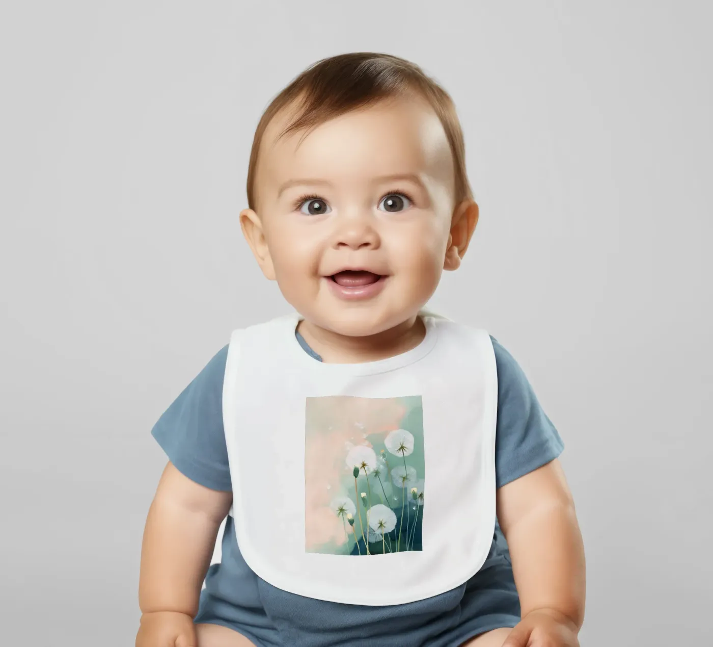 Dandelions Babylätzchen von softsoul