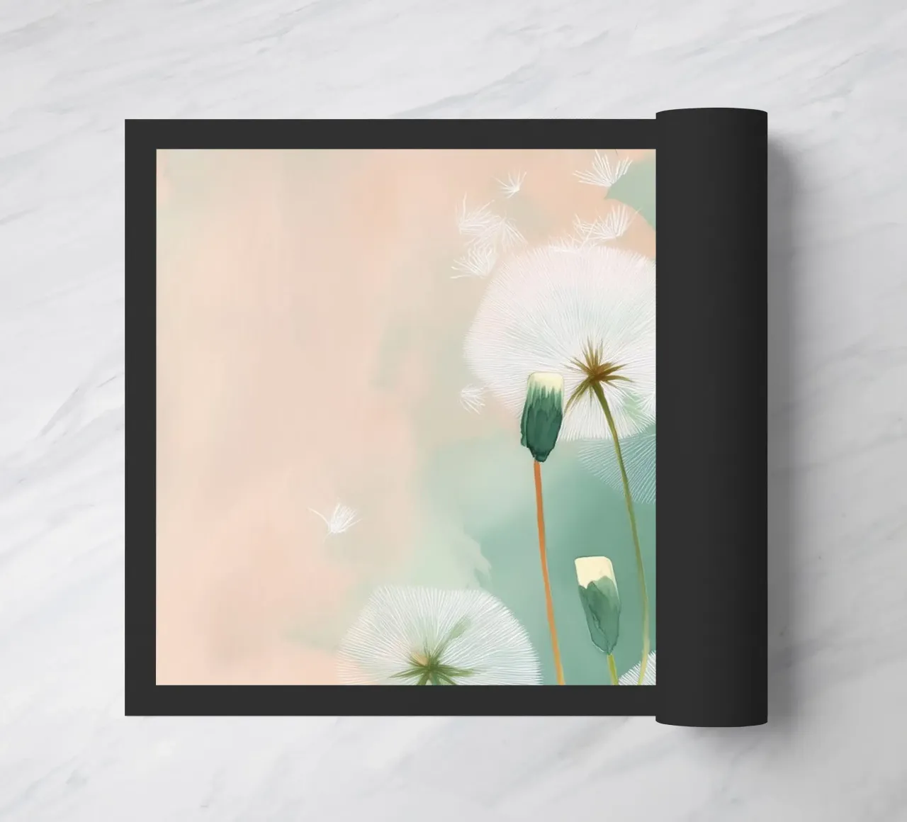 Dandelions deurmat van softsoul