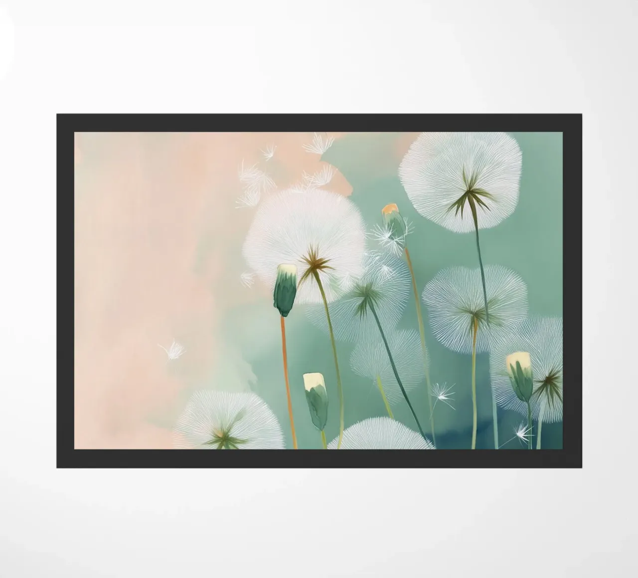 Dandelions deurmat van softsoul