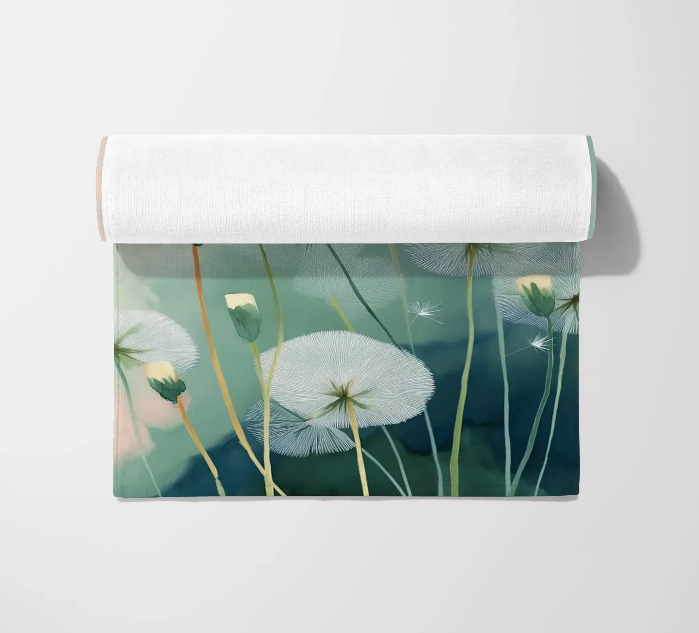Dandelions strandhanddoek van softsoul