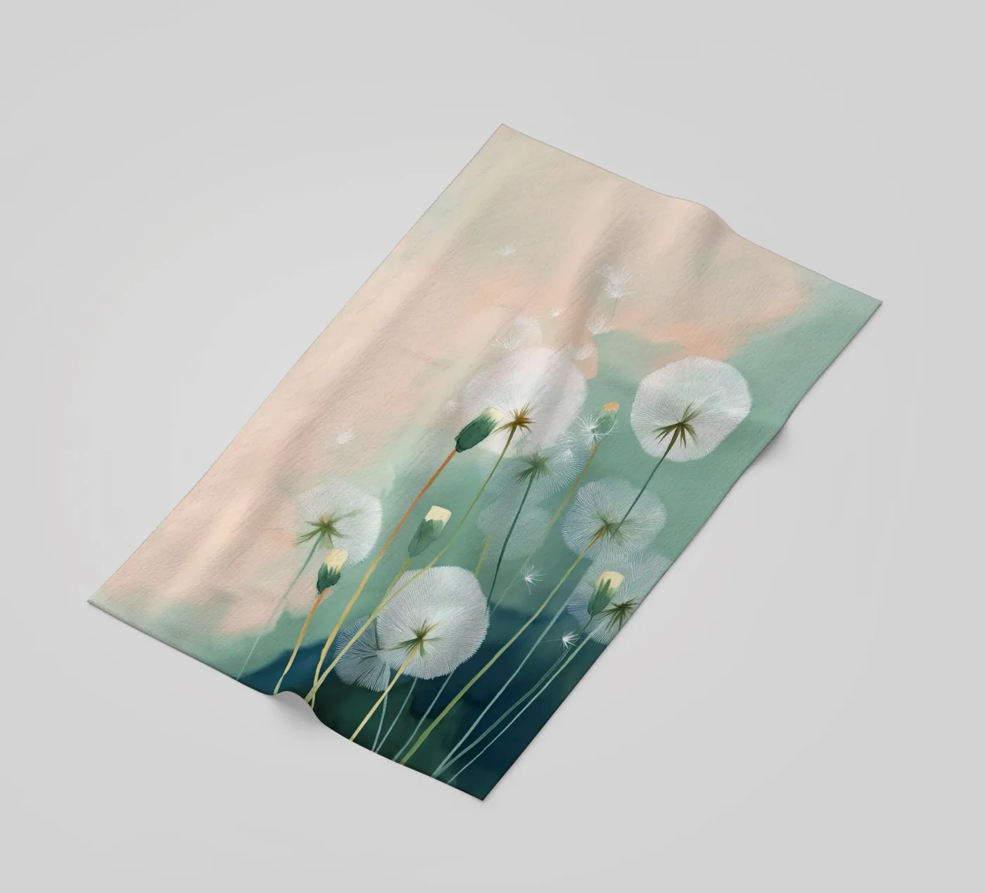 Dandelions strandhanddoek van softsoul