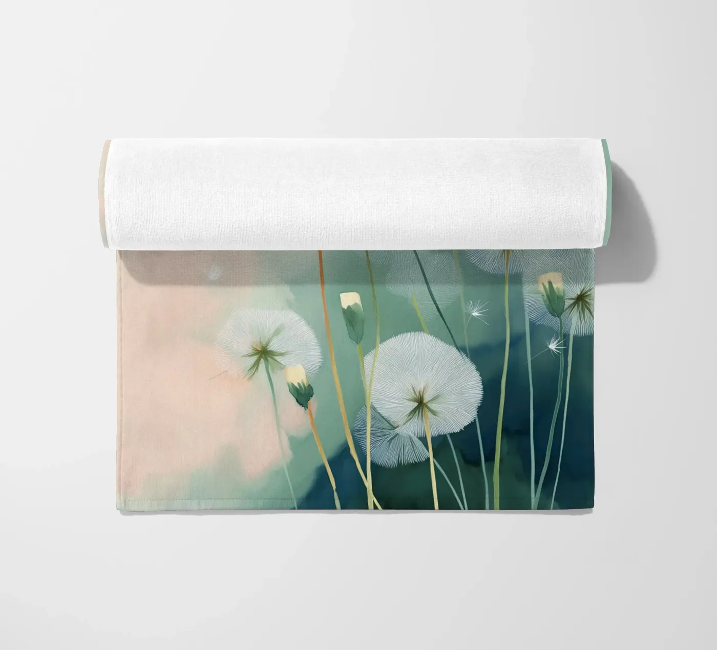 Dandelions strandhanddoek van softsoul