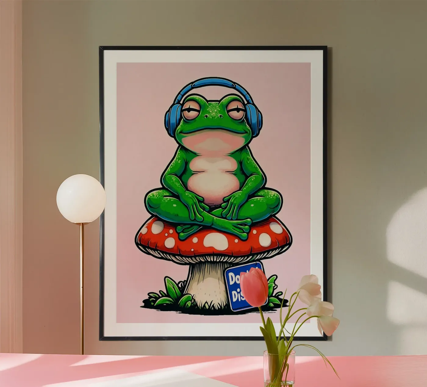 do not disturb poster by the gan gan