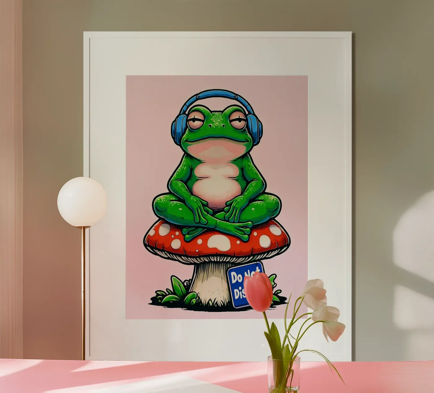 do not disturb poster by the gan gan
