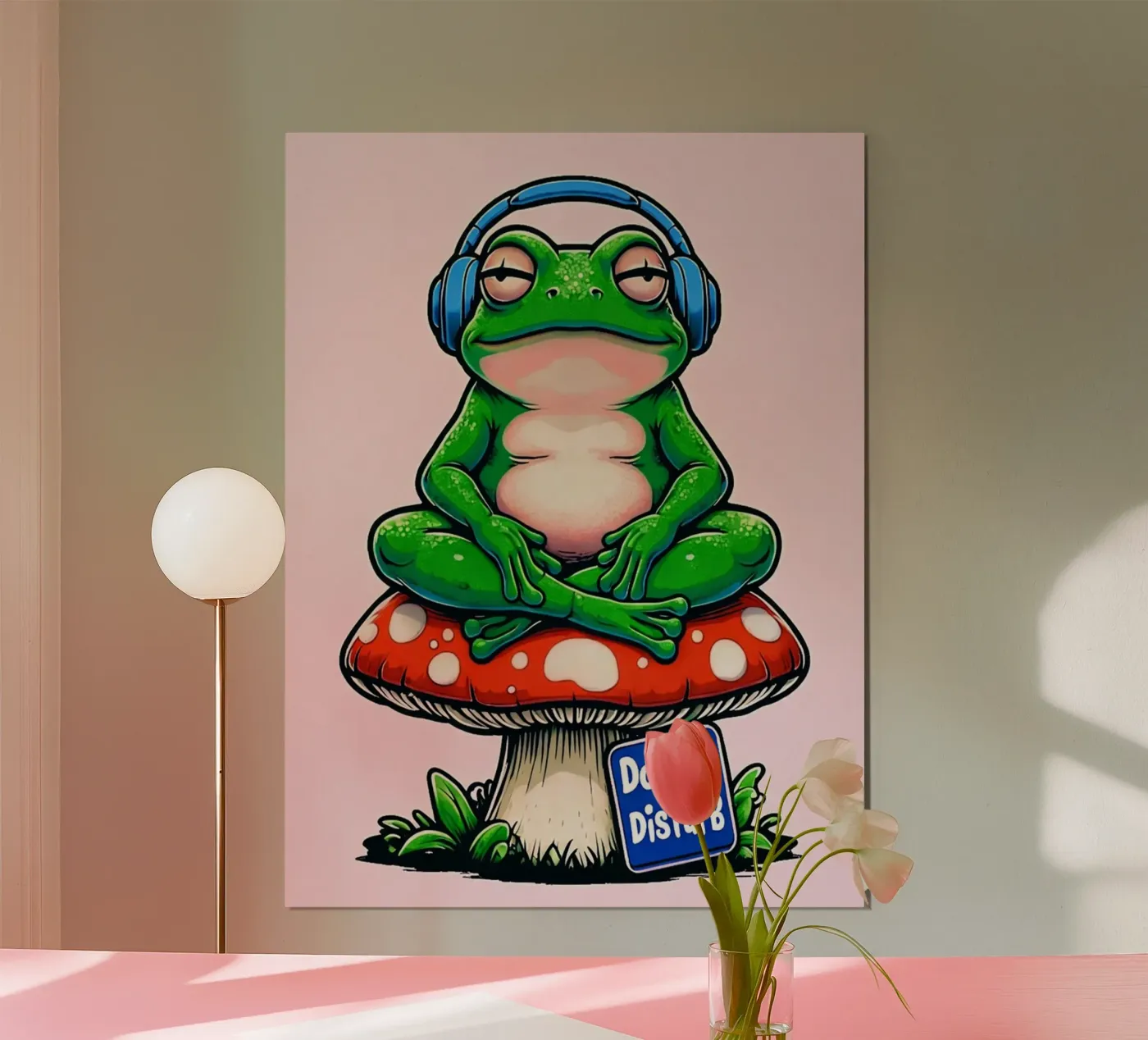 do not disturb poster by the gan gan