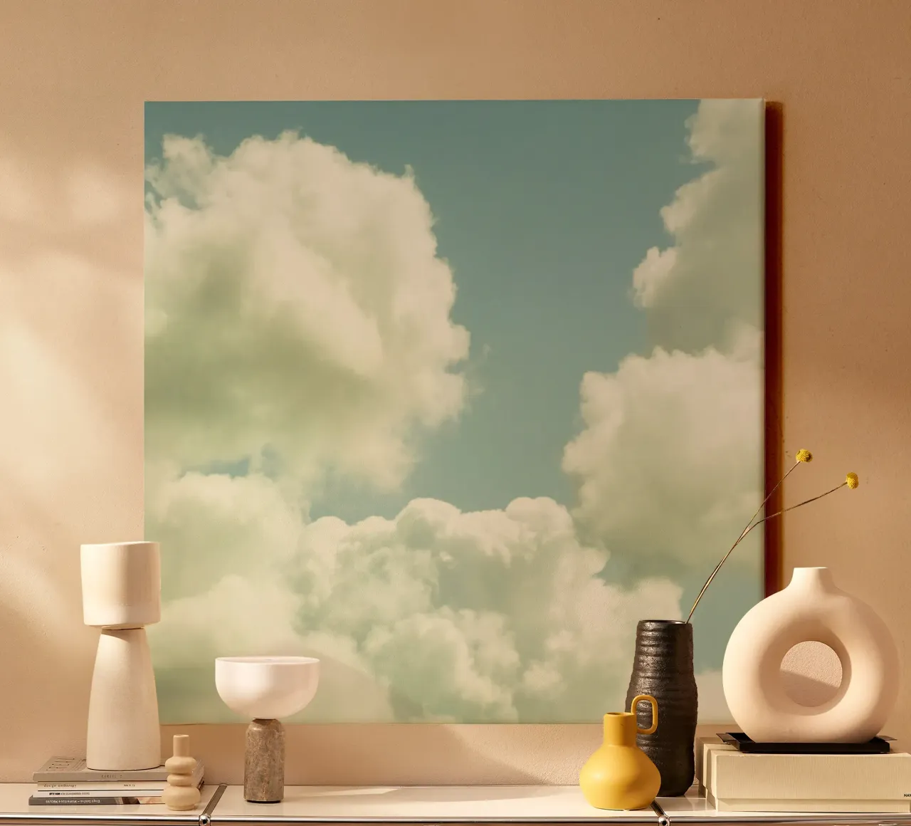 SommerHimmel Leinwand von stine wiemann