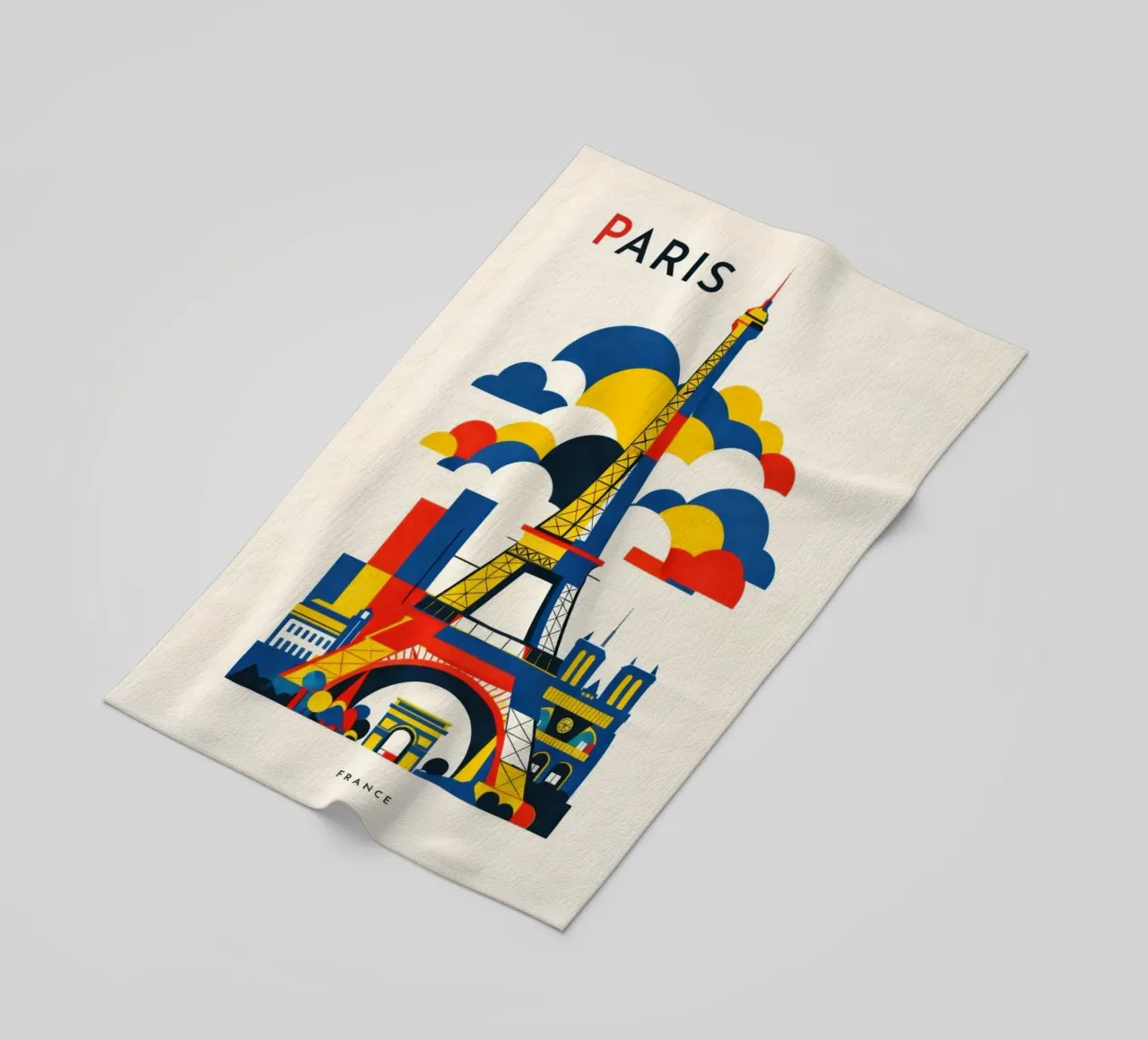 Paris Flat telo mare da Art Unleashed