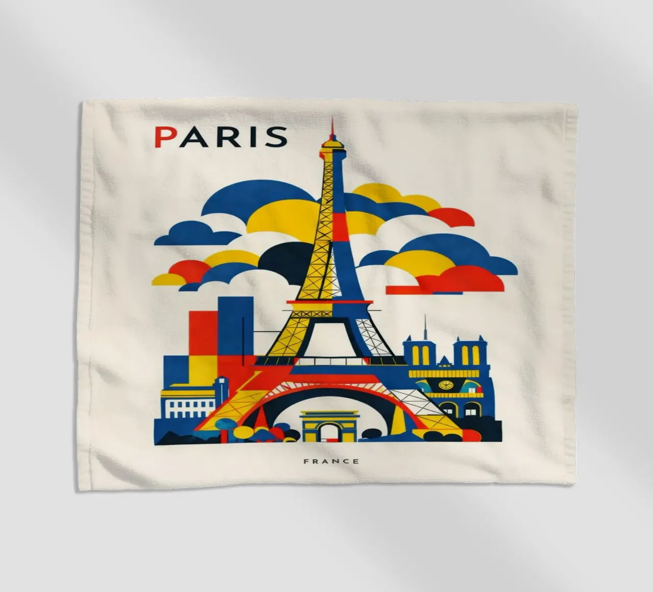 Paris Flat telo mare da Art Unleashed