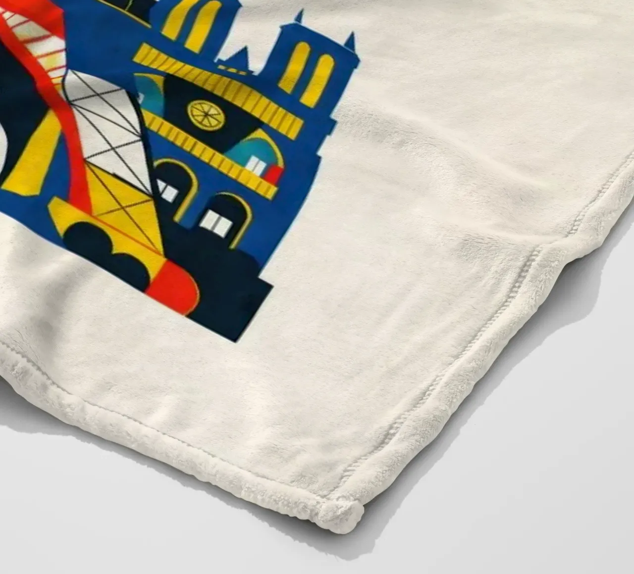 Paris Flat fleecedeken van Art Unleashed