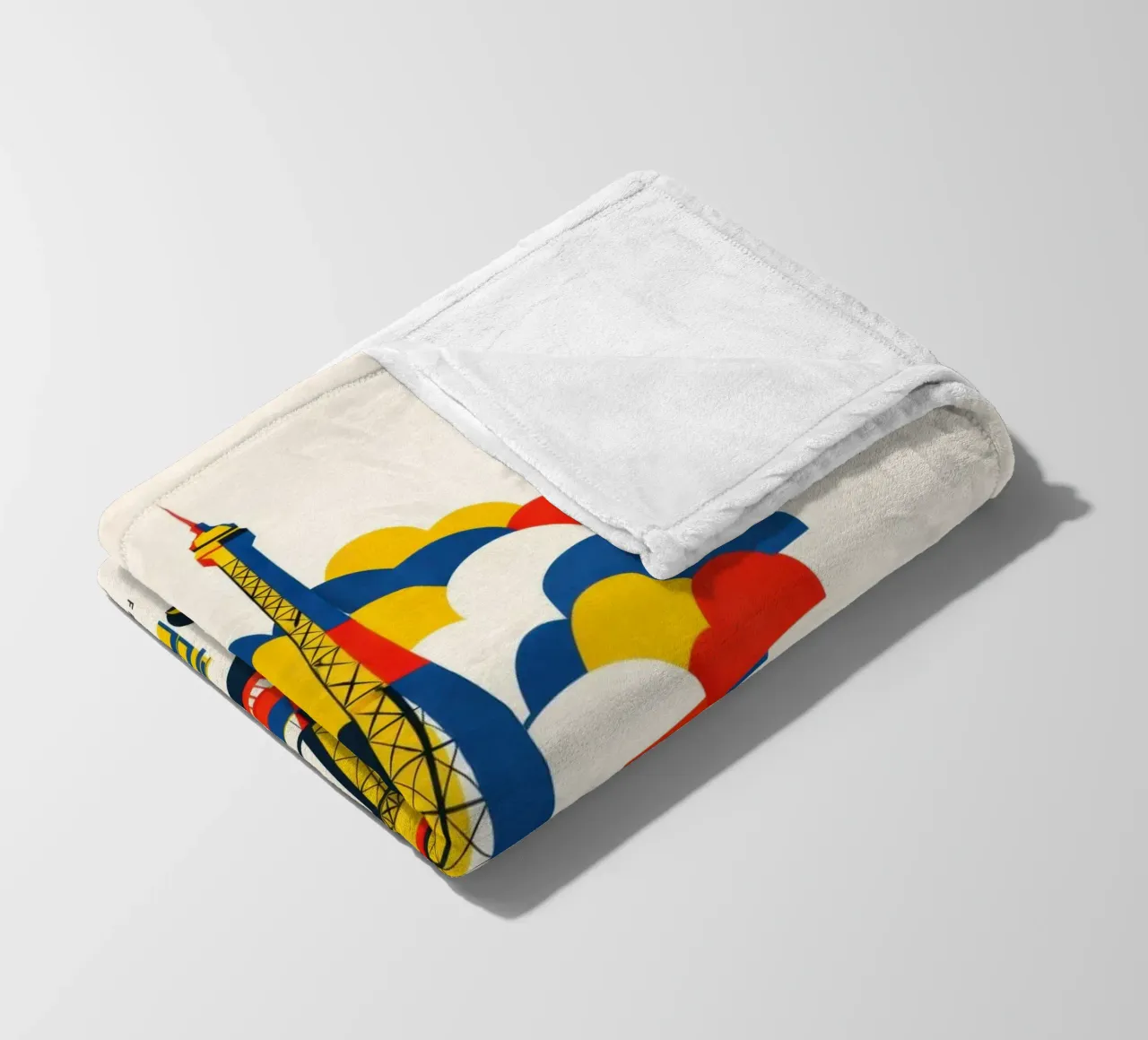 Paris Flat fleecedeken van Art Unleashed