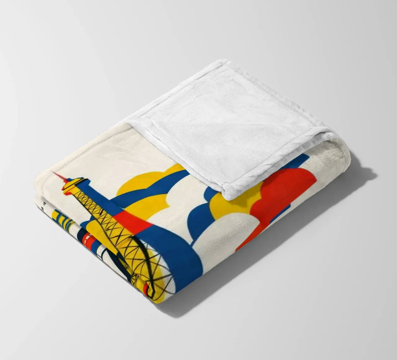 Paris Flat fleecedeken van Art Unleashed