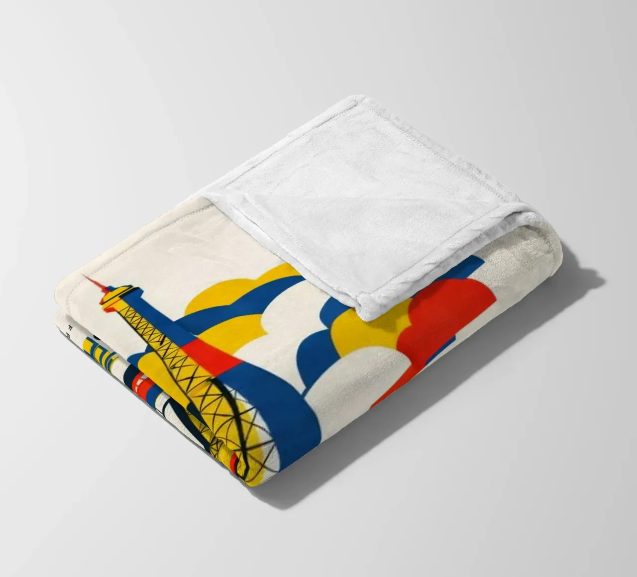 Paris Flat fleecedeken van Art Unleashed