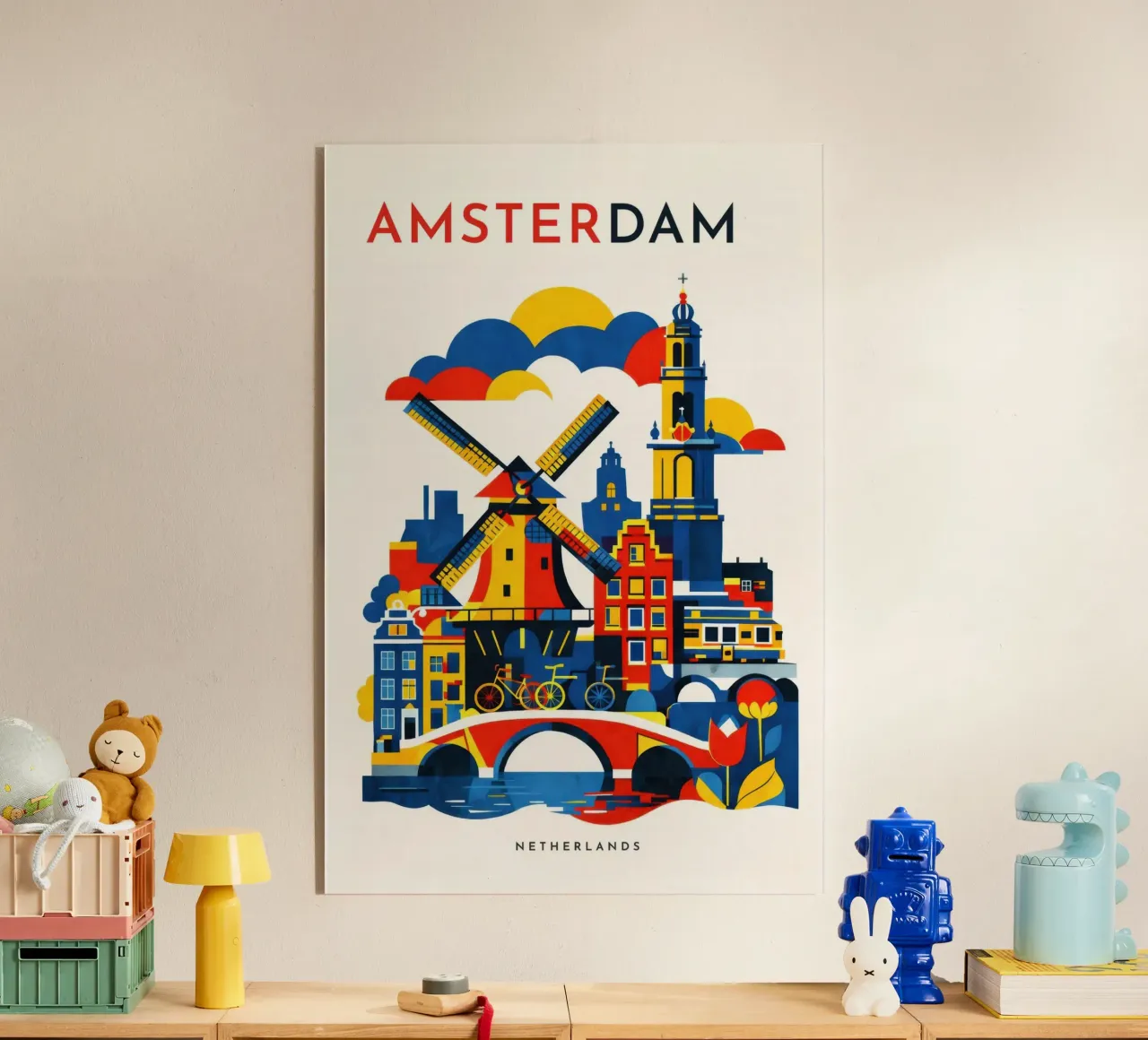 Amsterdam Flat plexiglass da Art Unleashed