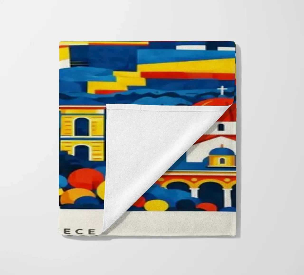 Athens Flat telo mare da Art Unleashed