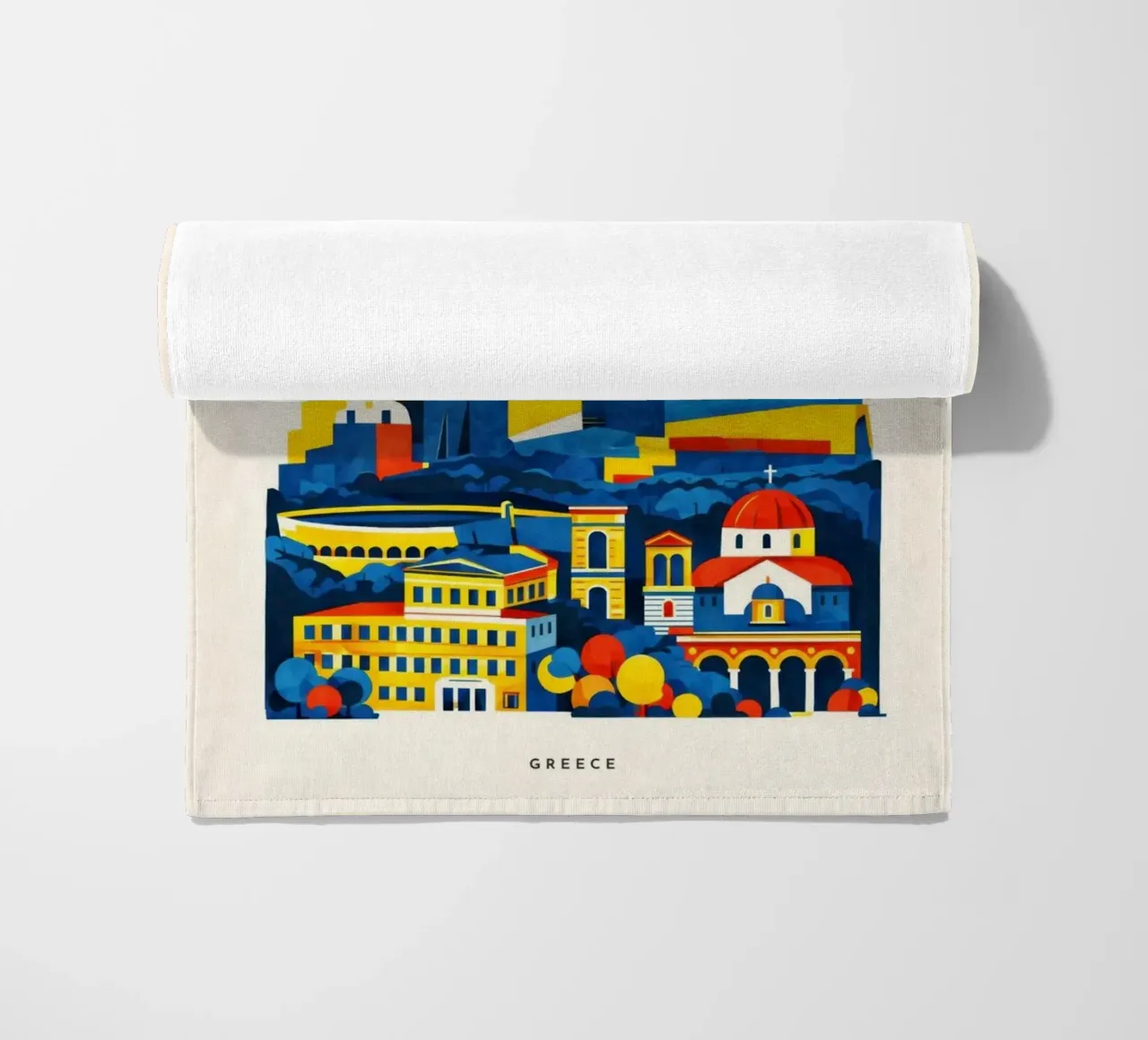 Athens Flat telo mare da Art Unleashed