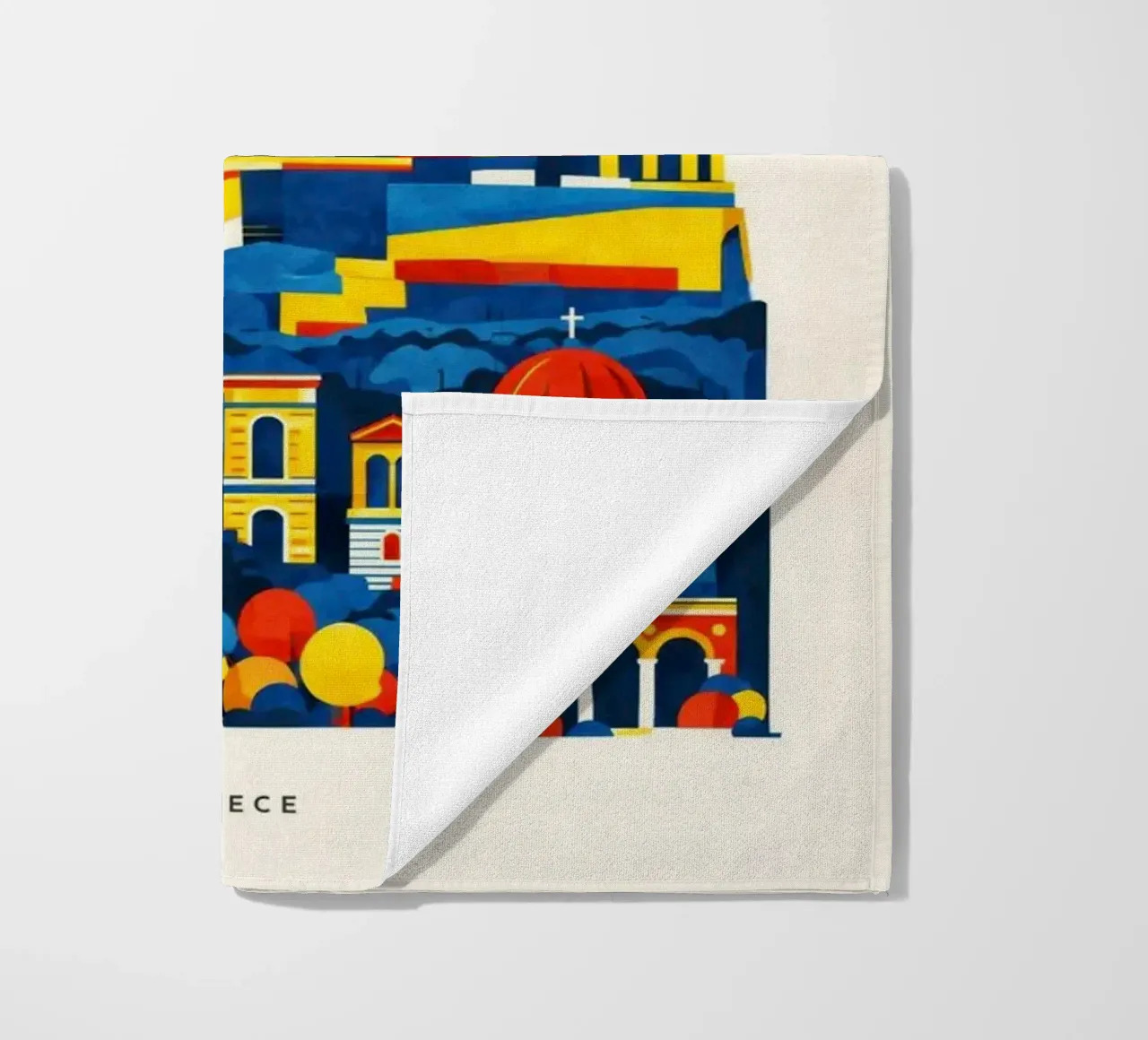 Athens Flat telo mare da Art Unleashed