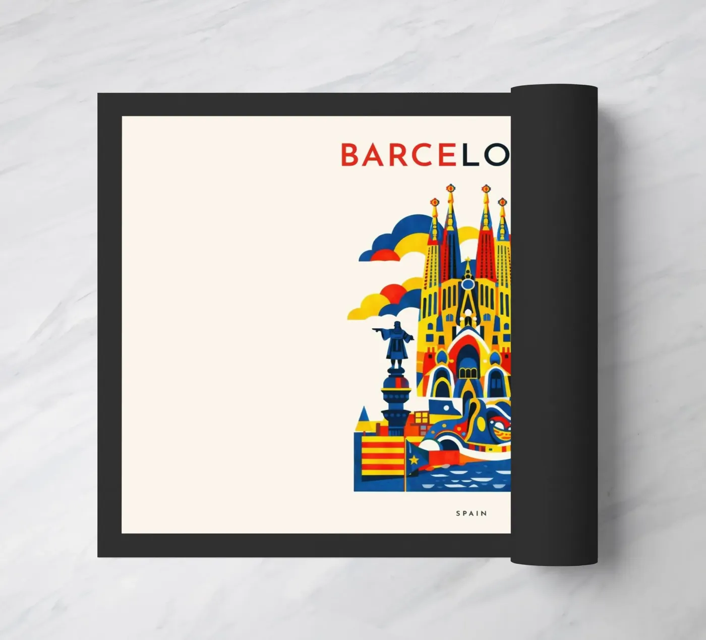 Barcelona Flat zerbino da Art Unleashed