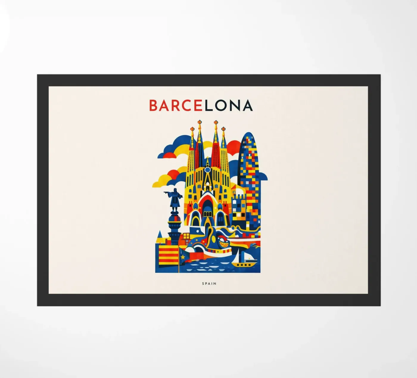 Barcelona Flat zerbino da Art Unleashed