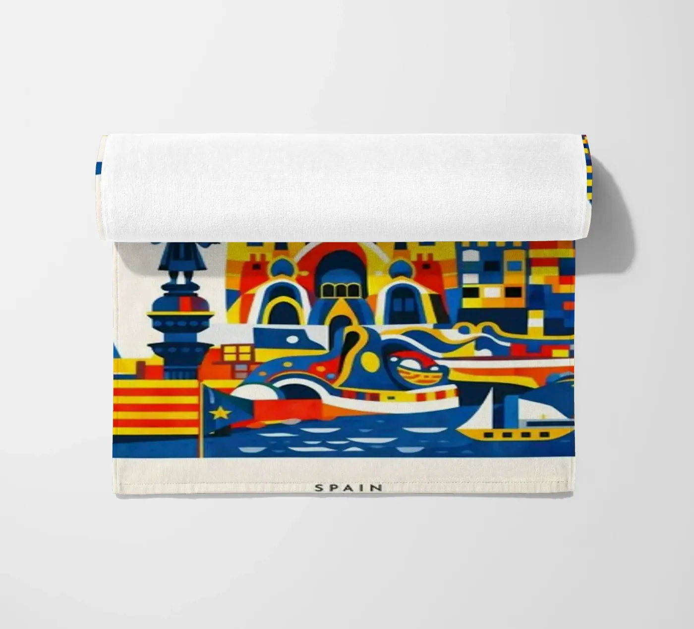 Barcelona Flat telo mare da Art Unleashed