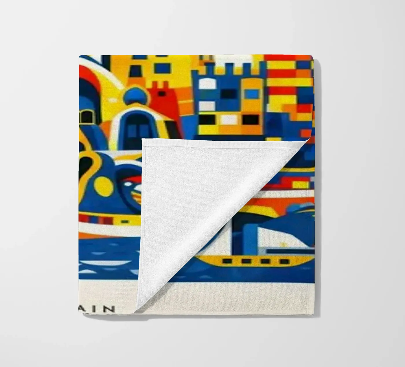 Barcelona Flat telo mare da Art Unleashed